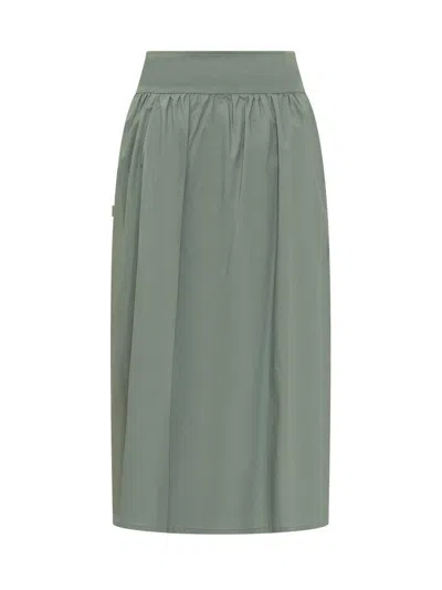 Woolrich Long Cotton Skirt