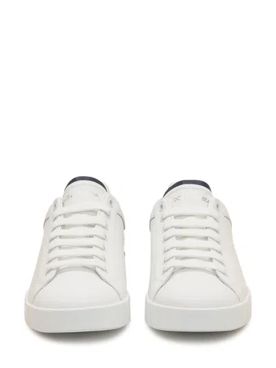 Dolce & Gabbana Sneakers From The Portofino Line In Calfskin