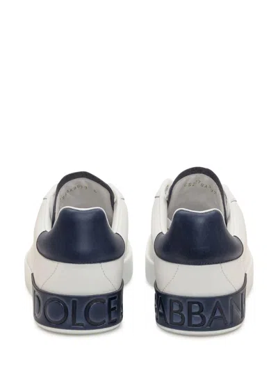 Dolce & Gabbana Sneakers From The Portofino Line In Calfskin