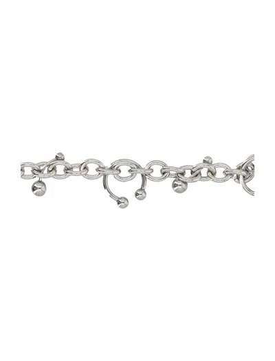 Justine Clenquet Holly Necklace In Metallic
