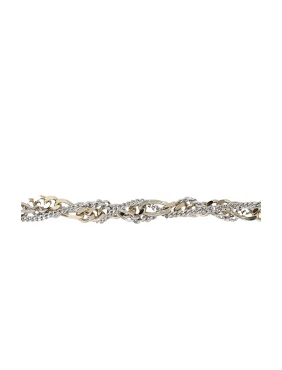 Justine Clenquet Multi-chain Choker Necklace In Metallic