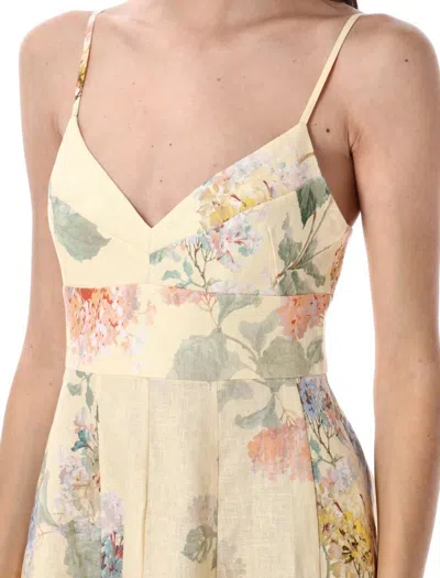 Zimmermann Illuminate Picnic Midi Dress In Multi
