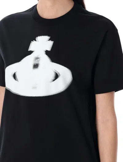 Vivienne Westwood Halftone Orb Classic T-shirt In Black