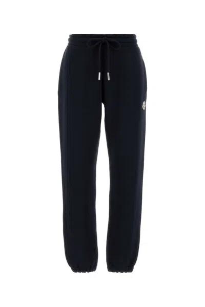 Moncler Midnight Blue Cotton Blend Joggers