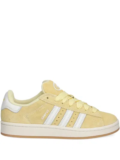 Adidas Originals Campus 00s Suede 3-stripes Sneakers In Yellow