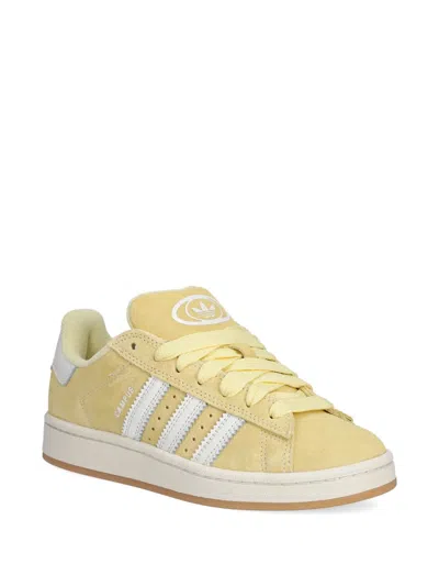 Adidas Originals Campus 00s Suede 3-stripes Sneakers In Yellow
