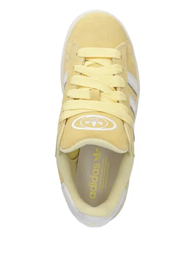 Adidas Originals Campus 00s Suede 3-stripes Sneakers In Yellow