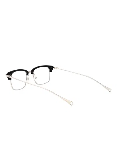 Dita Eyewear Lsa-439 Rectangle Glasses In Metallic