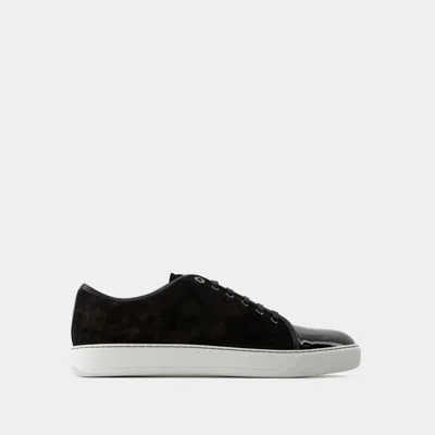 Lanvin Dbb1 Lace-up Sneakers In Black