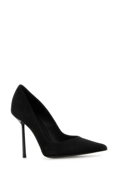 Le Silla Bella Suede Pointed Toe Pumps