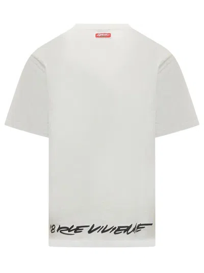 Kenzo X Futura 2000 Ivory T-shirt In Neutral