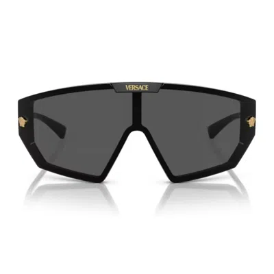 Versace Injected 0ve4461 Sunglasses In Black