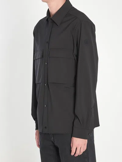 Moncler Long-sleeve Shirt In Gray