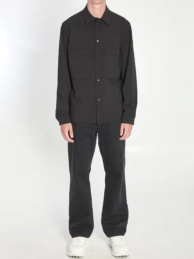 Moncler Long-sleeve Shirt In Gray