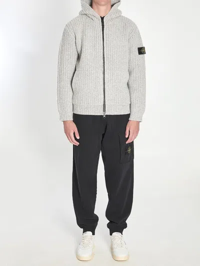 Stone Island Fisherman Sweater In Gray