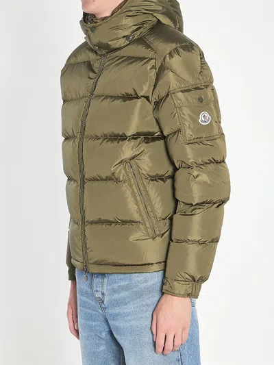 Moncler Men Maya Recycled Nylon Jacket In Green