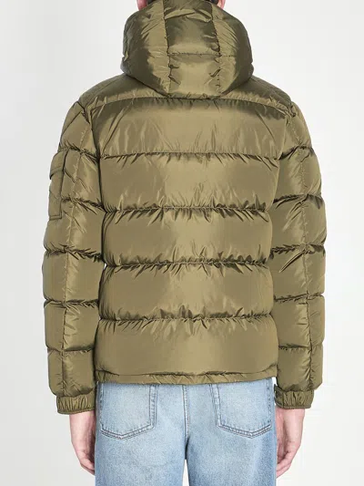 Moncler Men Maya Recycled Nylon Jacket In Green