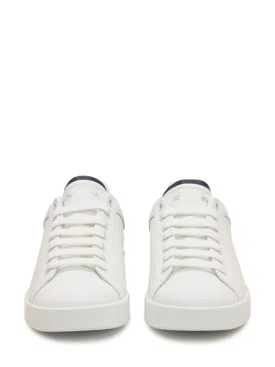 Dolce & Gabbana Sneakers From The Portofino Line In Calfskin