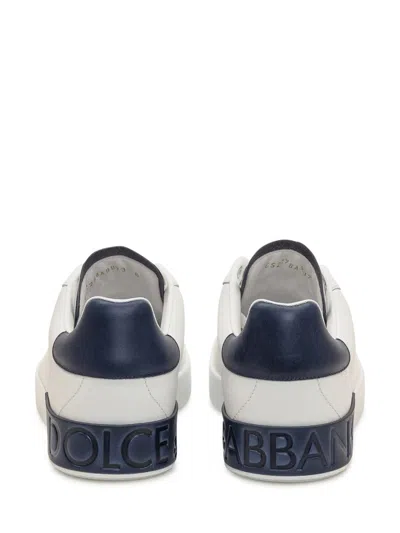 Dolce & Gabbana Sneakers From The Portofino Line In Calfskin