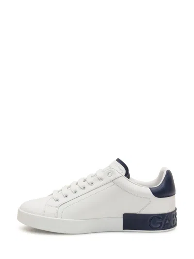 Dolce & Gabbana Sneakers From The Portofino Line In Calfskin