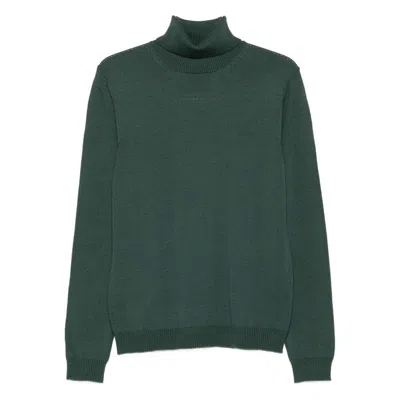 Roberto Collina Wool Sweaters In Green