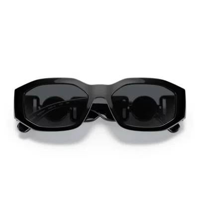 Versace Nylon Sunglasses In Black