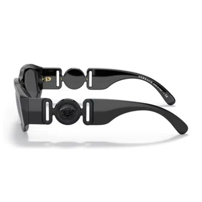Versace Nylon Sunglasses In Black
