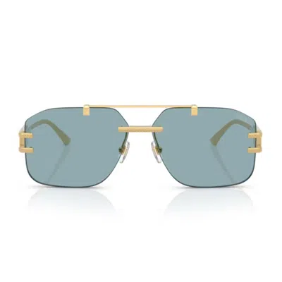 Versace 0ve2275 Damier Plaque 100280 Oro Glasses