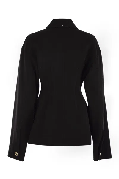 Sportmax Max Mara  Egeo - Tight-fitting Wool Caban