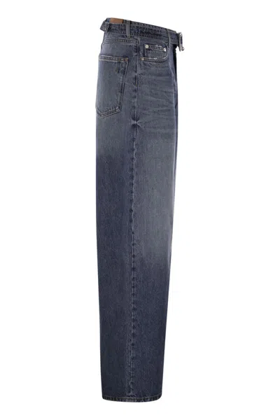 Sportmax Max Mara  Procida Denim Trouser Navy