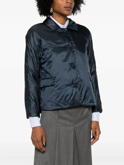 Max Mara The Cube Padded Jacket In Green