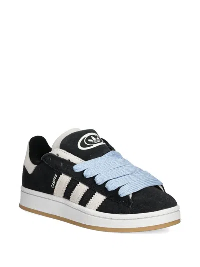Adidas Originals Campus 00s Suede 3-stripe Sneakers In Black