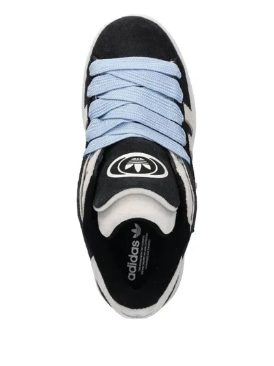 Adidas Originals Campus 00s Suede 3-stripe Sneakers In Black