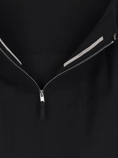 Rick Owens Wool Blend Maxi Skirt