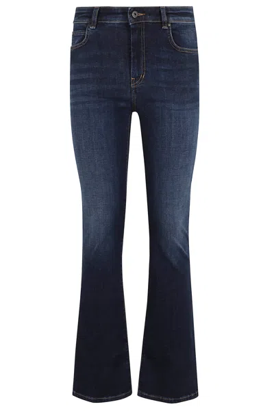 Weekend Max Mara Rapallo Slim Fit Ankle Jeans In Blue