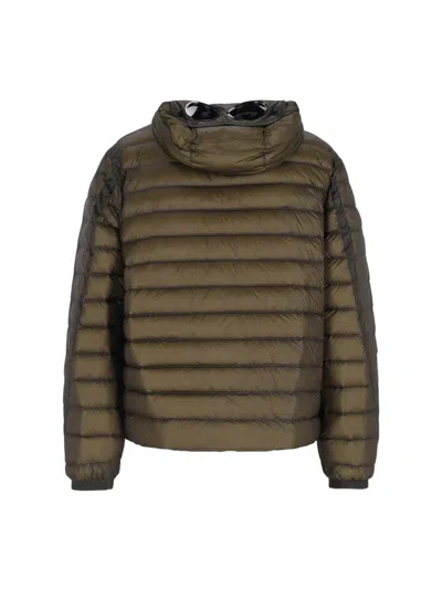 C.p. Company Piumino Imbottito In Brown