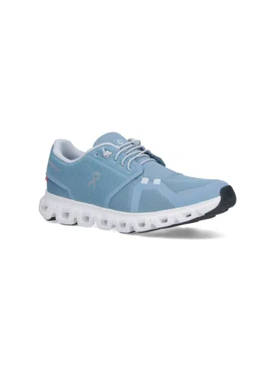 On Cloud 6 Lace-up Sneakers In Blue