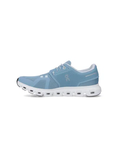 On Cloud 6 Lace-up Sneakers In Blue
