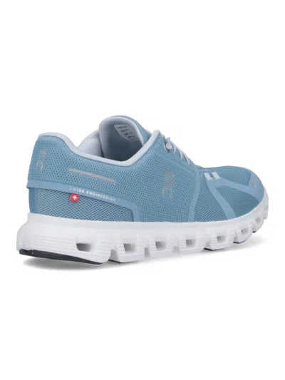 On Cloud 6 Lace-up Sneakers In Blue