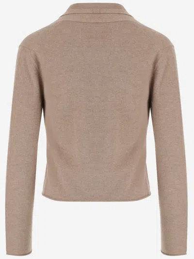 Guest In Residence Stealth Cashmere Cardigan In Neutral