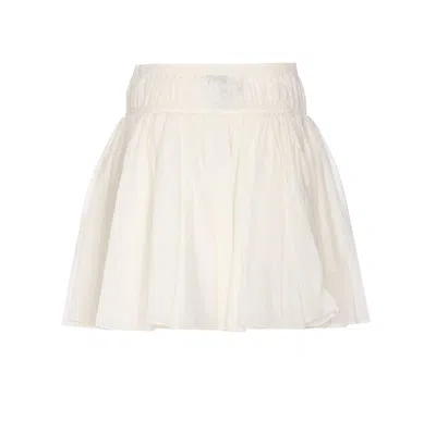 Alaïa Alaia Women Linen And Cotton Skirt