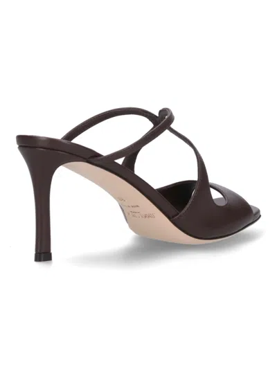 Jimmy Choo Anise 75 Leather Sandals