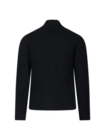 C.p. Company C.p.company Knitwear Crewneck In Black