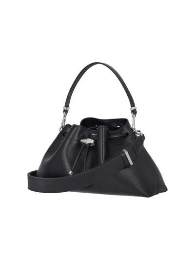 Jimmy Choo Borsa A Tracolla Bon Bon In Pelle Nera Donna
