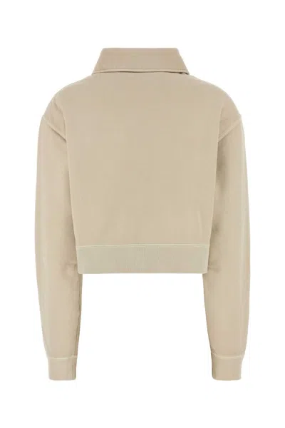 Miu Miu Beige Cotton Sweatshirt