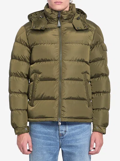 Moncler Men Maya Recycled Nylon Jacket In Green