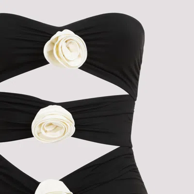 La Reveche Vesna One-piece Floral Applique Swimsuit
