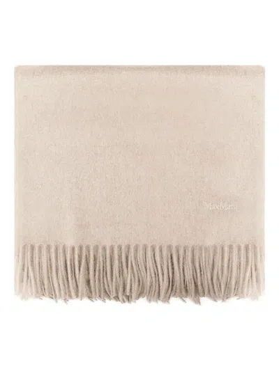 Max Mara Fringed Cashmere Scarf