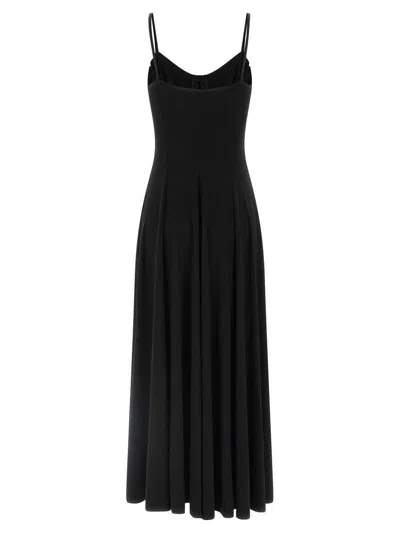 Norma Kamali Underwire Gown Dresses Black In Black