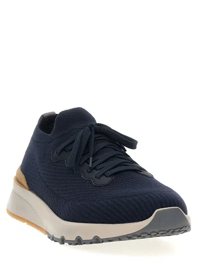 Brunello Cucinelli Knitted Sneakers